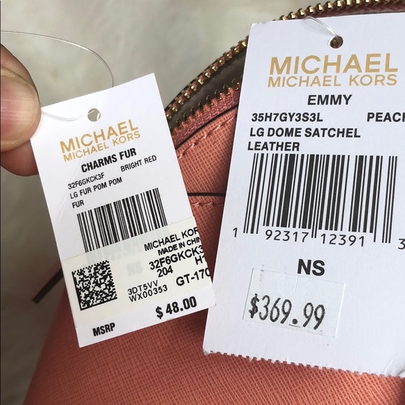 Michael Kors Emmy Dome Large Satchel With Charms - Picture 8 of 8